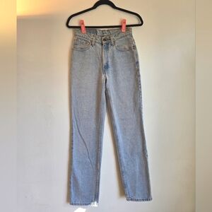 Vintage Levi’s 512 Slim Fit Straight Leg Jeans - Made in USA - Waist 26”